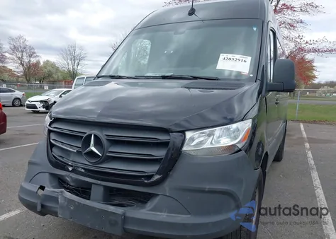 2019 Mercedes-Benz Sprinter 2500 High Roof V6 из США, поврежденный, VIN WDZPF0CD3KP130537